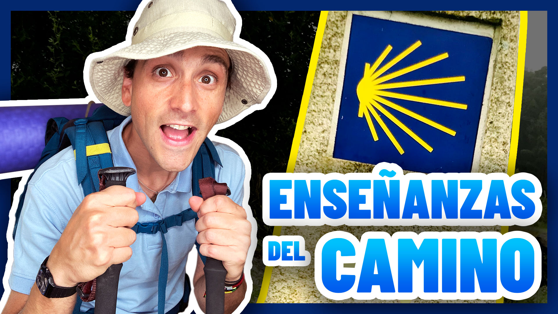 Mi experiencia Camino de Santiago. Enriquísimo Tv canal católico de YouTube y Tik Tok. Enrique Vidal Flores